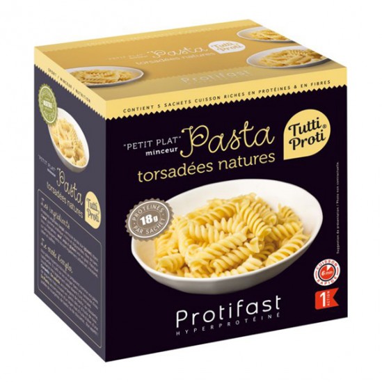 Protifast Tutti Proti Pasta torsadées nature boîte de 5 sachets