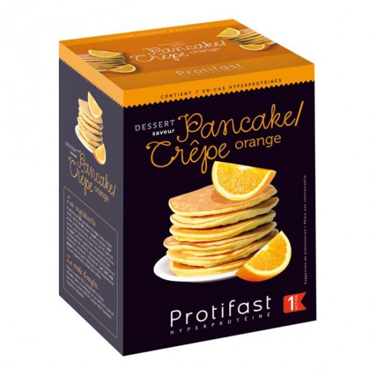 Protifast Dessert pancake / crêpe orange 7 sachets x 28gr