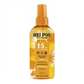 Hei Poa huile sèche solaire SPF15 - 150ml