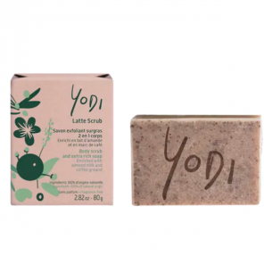 Yodi Café Scrub Intense - Savon exfoliant surgras 2 en 1 corps