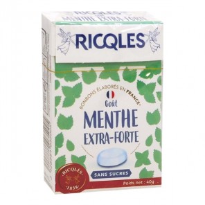 Ricqlès bonbons Réglisse & Badiane sans sucres 40gr