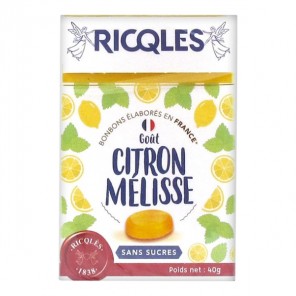 Ricqlès bonbons Réglisse & Badiane sans sucres 40gr