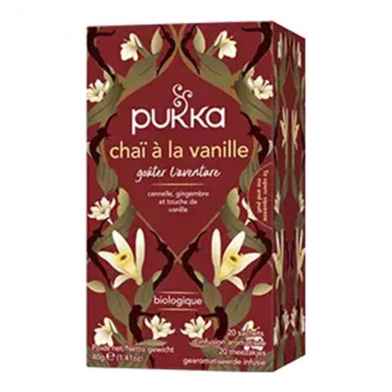 Pukka Chaï à la Vanille 20 sachets 40gr