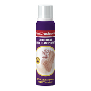 Mercurochrome déodorant anti-transpirant 150ml