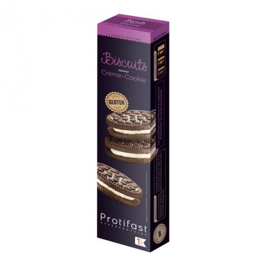 Protifast Biscuits crème & cookie 10 biscuits 142,5gr