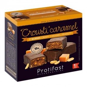 Protifast Crousti'Caramel 7 barres 308gr