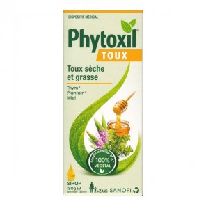 Phytoxil sirop toux sèche et grasse 180gr