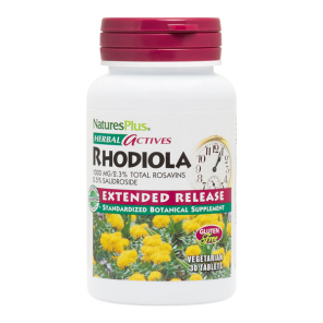 Natures Plus Herbal Actives Rhodiola extended release 30 tablets