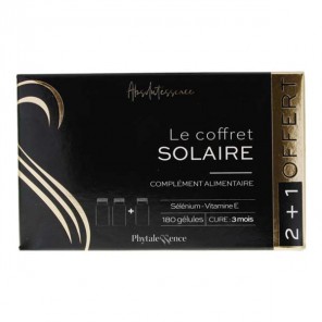Phytalessence Le coffret solaire 3 x 60 gélules