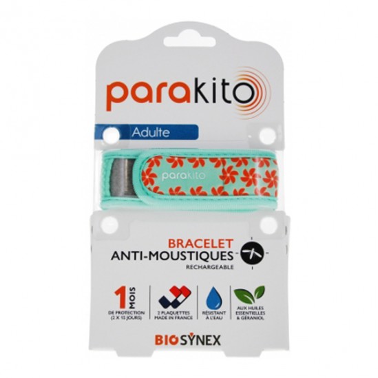 Parakito Adulte bracelet anti-moustiques rechargeable Fun Étoiles