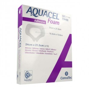 Convatec Aquacel Foam Adhesive sacrum 24cmx21,5 boîte de 10
