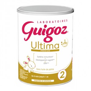 Guigoz Ultima 2 Premium lait 2ème âge 800gr