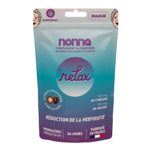 Nonna Choc Relax stress chocolatée sachet de 30 perles 90gr