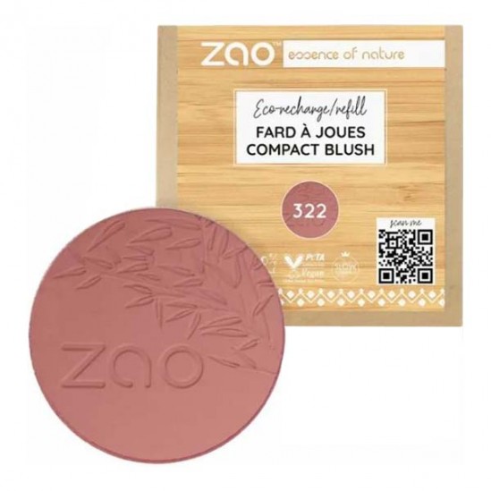 ZAO Recharge fard à joues 321 brun orange