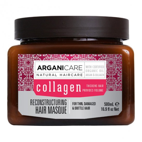 Arganicare masque réparateur au collagène 500ml