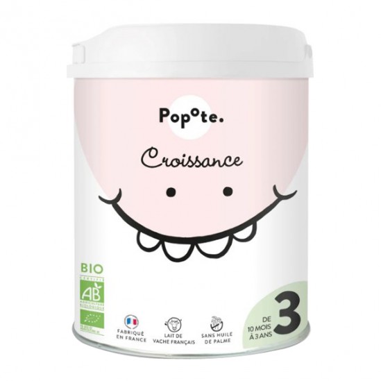 Popote le lait 2ème âge bio 800gr