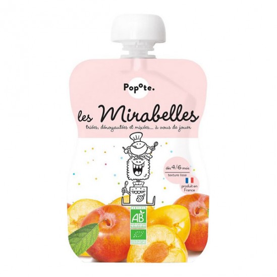 Popote La Pêche dès 4 - 6 mois bio 120gr