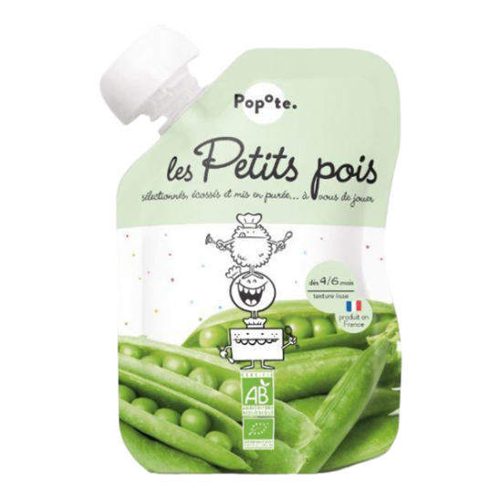 Popote La Pêche dès 4 - 6 mois bio 120gr