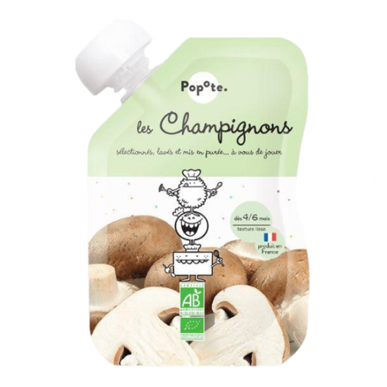Popote La Pêche dès 4 - 6 mois bio 120gr