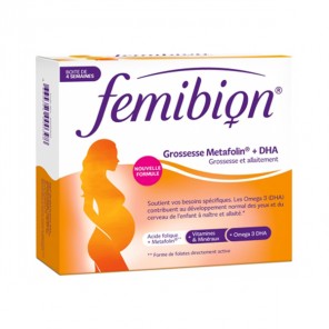 Femibion Grossesse Metafolin + DHA 28 comprimés + 28 capsules