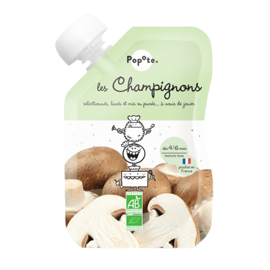 Popote Les Champignons dès 4-6 mois