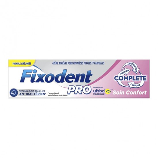 Fixodent Pro Complete soin confort 47gr