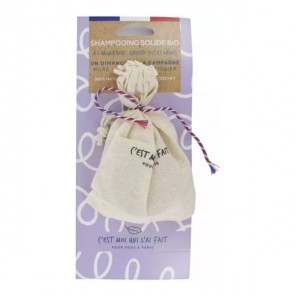 Dietworld shampooing solide bio à l'argile rose 65gr