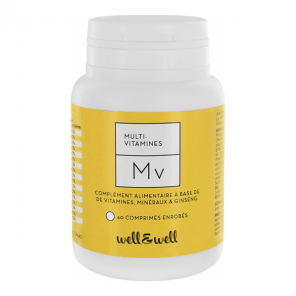 Well&Well Mv Multivitamines 60 comprimés