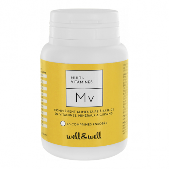 Well&Well Mv Multivitamines 60 comprimés