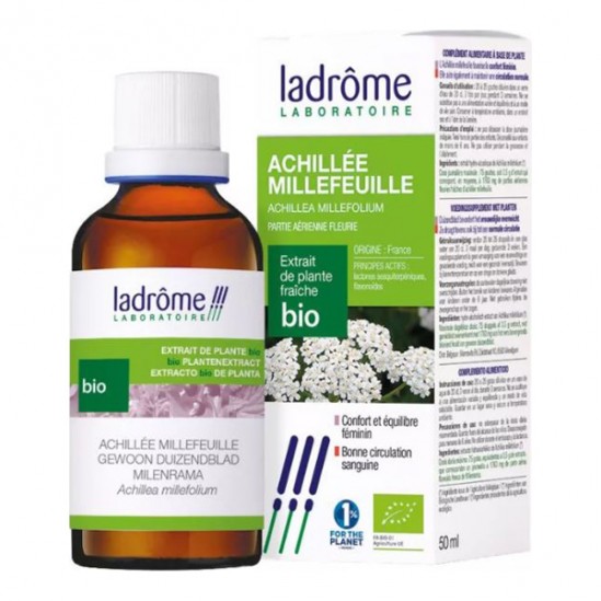 Ladrôme Achillée Millefeuille extrait de plante fraîche bio 50ml