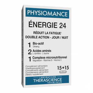 Therascience Physiomance Énergie 24 - 30 comprimés