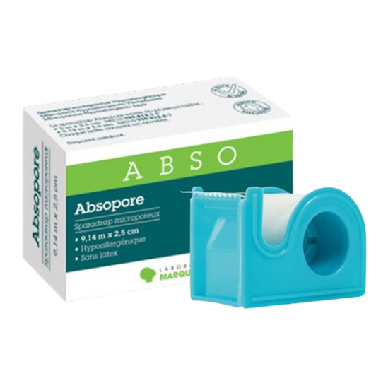 Marque Verte Absopore sparadrap microporeux 9cm x 2,5cm