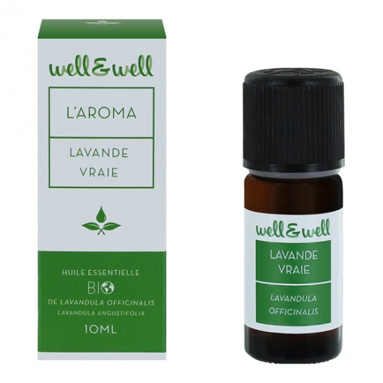 Well & Well Lavande Vraie huile essentielle bio 10ml