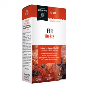 Dayang Fer B9 B12 - 30 gélules végétales