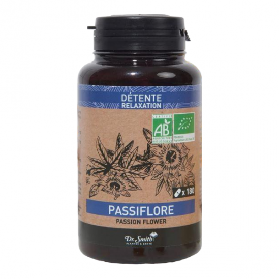 Dr Smith Passiflore bio 180 gélules