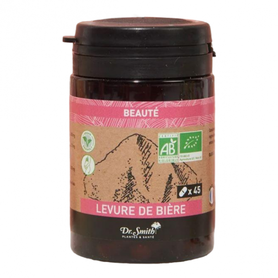 Dr Smith Levure de bière bio 45 gélules