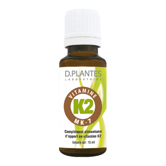 D.Plantes Vitamine K2 MK-7 huile 15ml