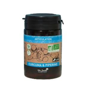 Dr Smith Curcuma bio 45 gélules