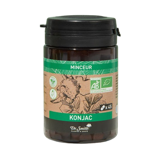 Dr Smith Konjac bio 45 gélules
