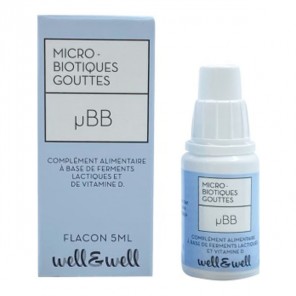 Well & Well Microbiotiques gouttes µBB