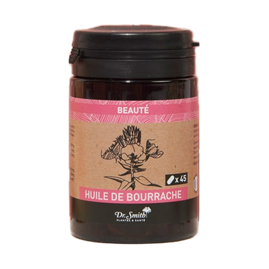 Dr Smith huile de Bourrache 180 gélules