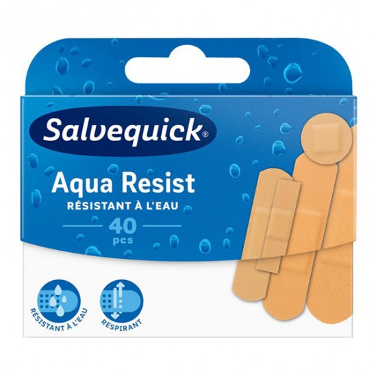 Salvequick Aqua Resist 40 pansements