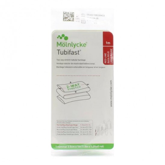 Mölnlycke Tubifast 2-Way Stretch rouge 3,5cmx1m
