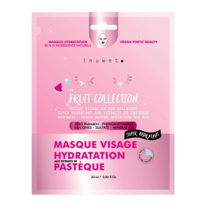 Inuwet masque visage hydratation pastèque bio 30ml