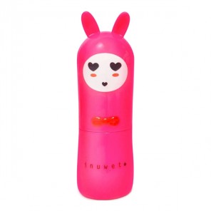 Inuwet Lovely Bunny baume à lèvres cerise fuchsia