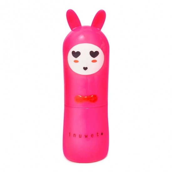 Inuwet Lovely Bunny baume à lèvres cerise fuchsia