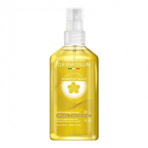 Dermosun Monoï de Tahiti huile bronzage avec fleur de Tiaré 125ml