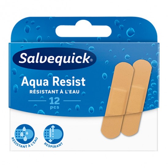Salvequick Aqua Resist 12 pansements