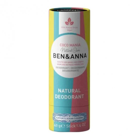 Ben & Anna Coco Mania déodorant naturel 40gr