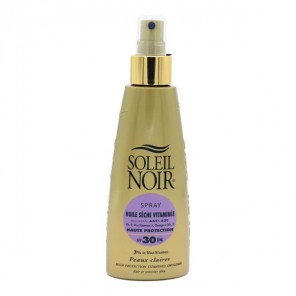 Soleil Noir huile sèche vitaminée SP30 - 150ml